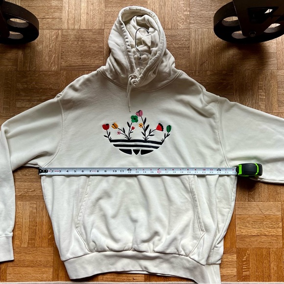 NWOT Adidas Trefoil Bloom Hoodie XXL - Picture 4 of 7